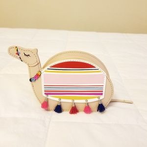 Kate spade camel coin purse